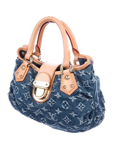 louis vuitton sunset denim bag|louis vuitton denim pleaty bag.